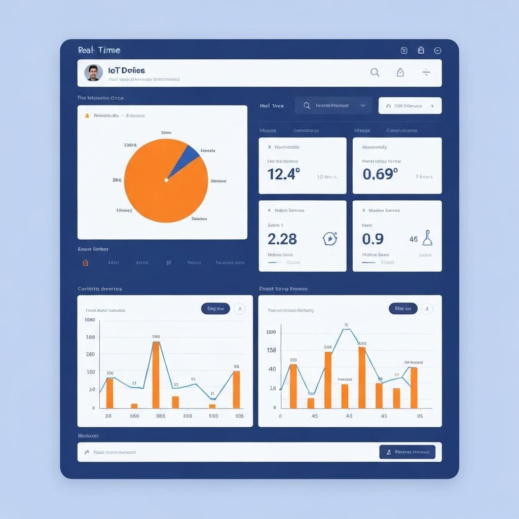 IoT Dashboard — Cloud Solutions project by Qodelix